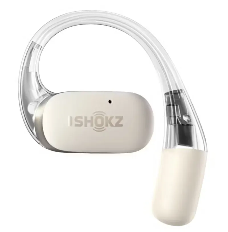 Shokz OpenFit True Wireless Earbuds Beige-7